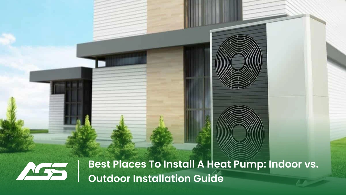 best place to install heat pump